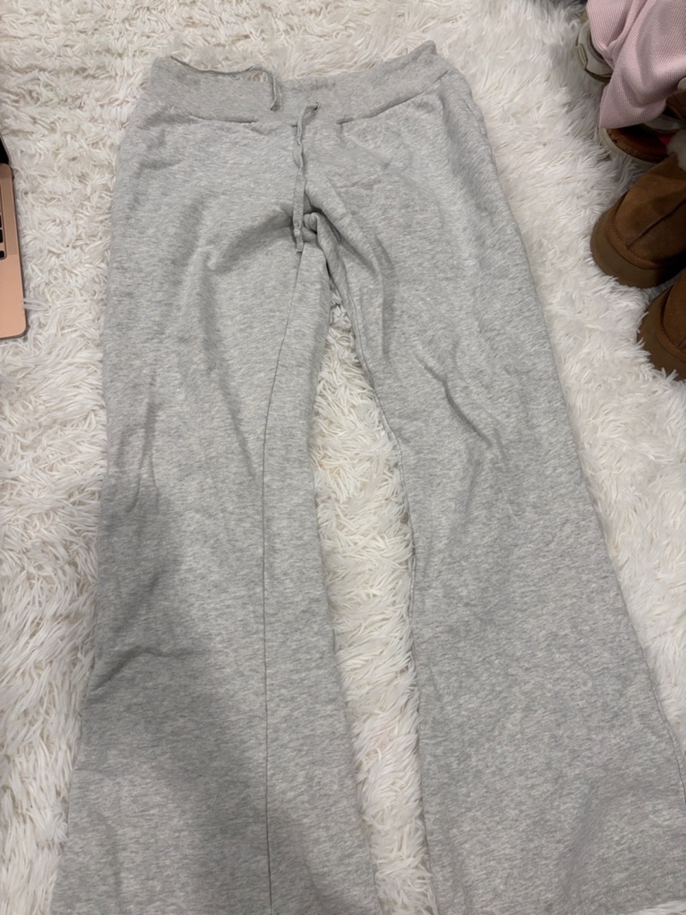 Brandy Melville Heather Gray Cozy Sweatpants